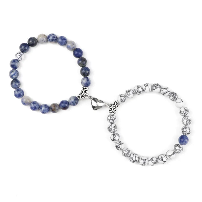 Magnetic Couple Bracelets Set